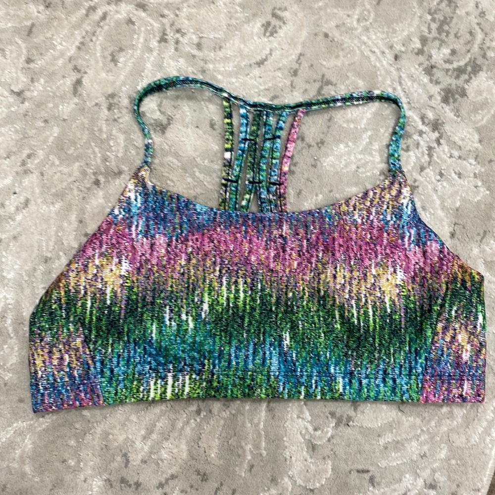 Multi color sports bra - Picture 1 of 4